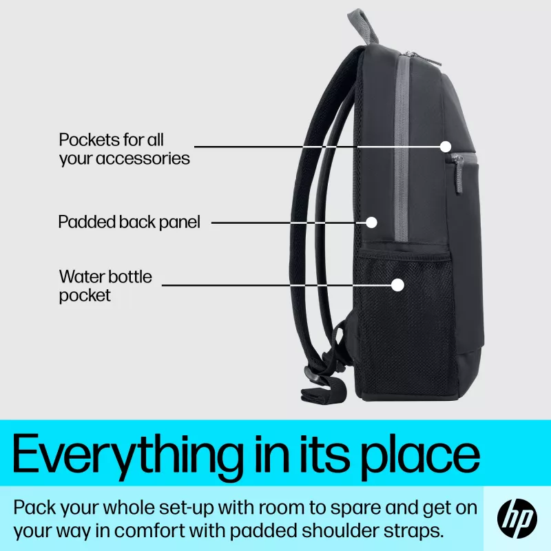 HP 15,6 inch laptoprugzak, rugzak, 370 g