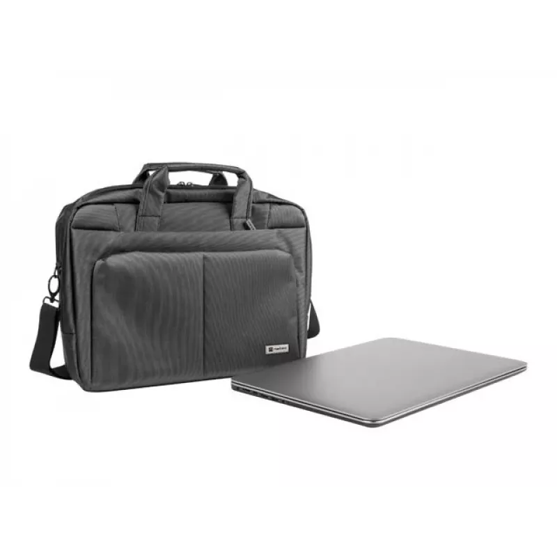 NATEC laptoptas Natec Gazelle 39,6 cm (15,6 inch) - 40,6 cm (16 inch) grijs