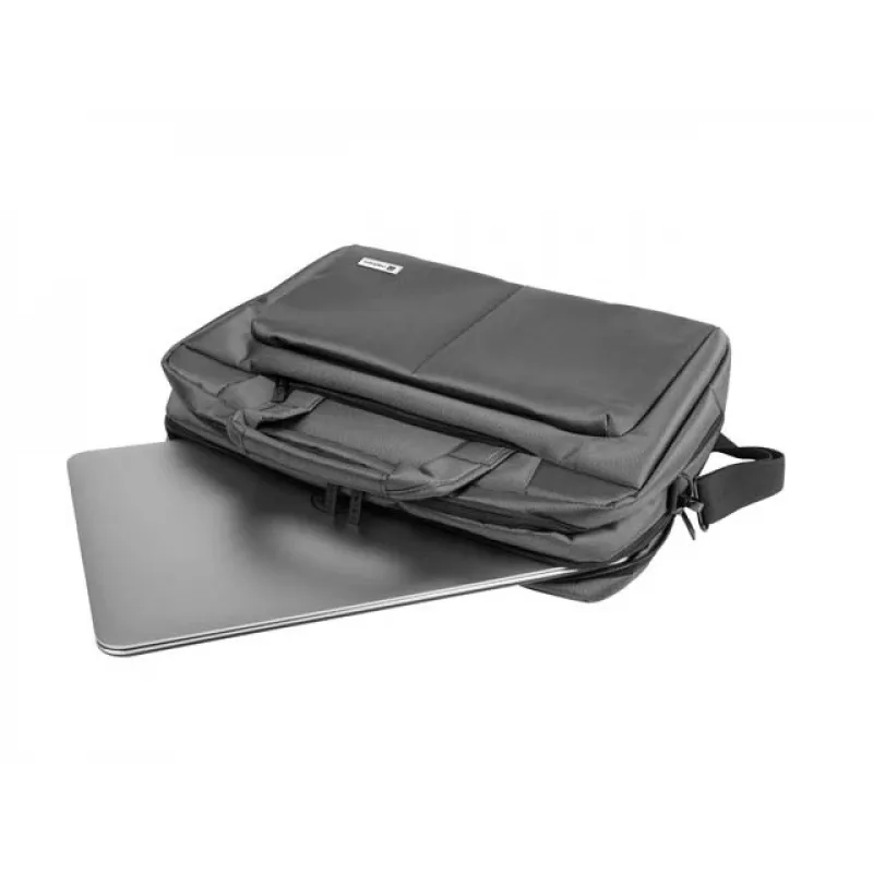 NATEC laptoptas Natec Gazelle 39,6 cm (15,6 inch) - 40,6 cm (16 inch) grijs