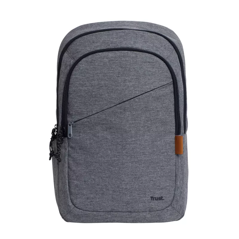 Rugzak Trust Avana 40,6 cm 16 inch grijs 3 vakken