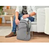 Rugzak Trust Avana 40,6 cm 16 inch grijs 3 vakken