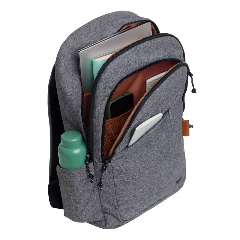 Rugzak Trust Avana 40,6 cm 16 inch grijs 3 vakken