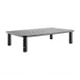 Vrijstaande tafelmonitorsteun GEMBIRD MS-TABLE-01 – één scherm, 20 kg capaciteit, zwart, handmatige hoogteverstelling 100–140 mm