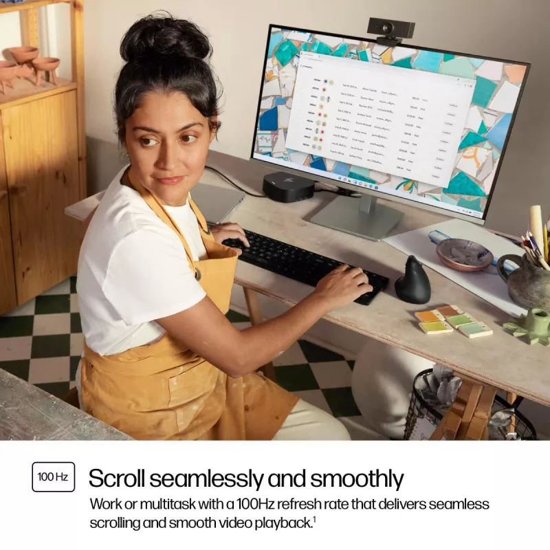 HP desktopmonitor - Series 5 524sh - 24in - 1920x1080 (FHD) - IPS - in hoogte verstelbaar