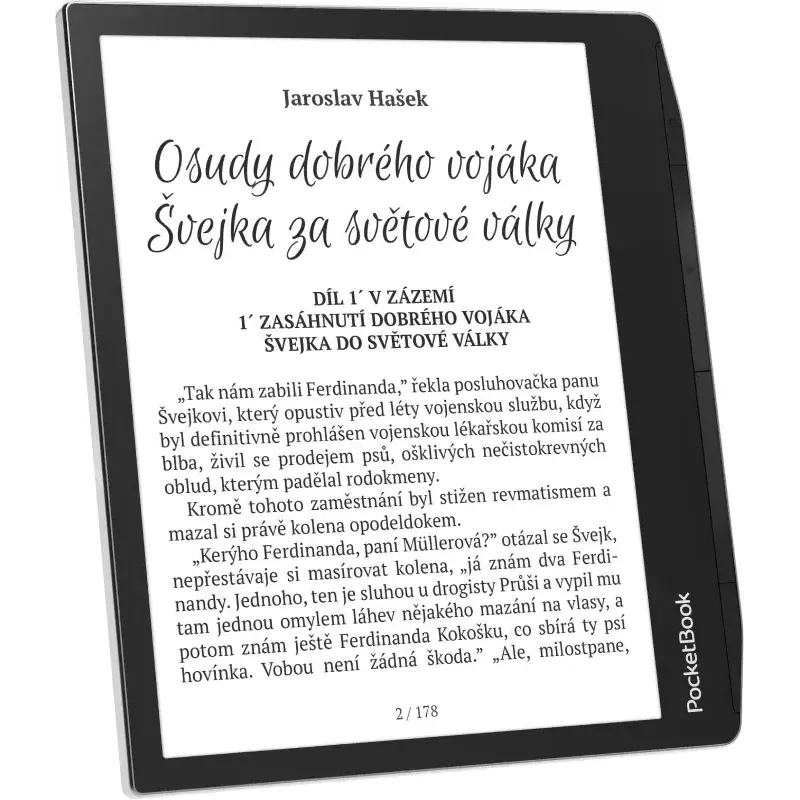 E-bookreader PocketBook 700 Era — 7 inch E Ink Carta touchscreen, 16 GB, achtergrondverlichting, Bluetooth, waterbestendig