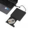 Optisch station IBOX IED03 DVD±RW USB 3.1 Gen1 (USB-C) zwart, tray, 24x CD / 8x DVD