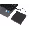 Optisch station IBOX IED03 DVD±RW USB 3.1 Gen1 (USB-C) zwart, tray, 24x CD / 8x DVD