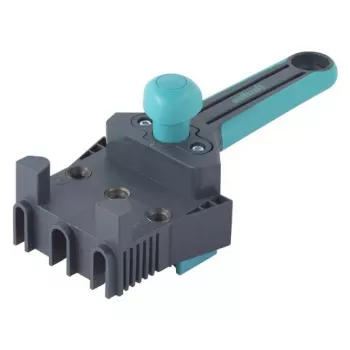Montagegereedschap Wolfcraft Dübelmeister voor pluggen 6/8/10 mm, plaatdikte 1,2–30 mm, kunststof/staal, zwart