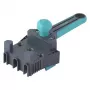 Montagegereedschap Wolfcraft Dübelmeister voor pluggen 6/8/10 mm, plaatdikte 1,2–30 mm, kunststof/staal, zwart