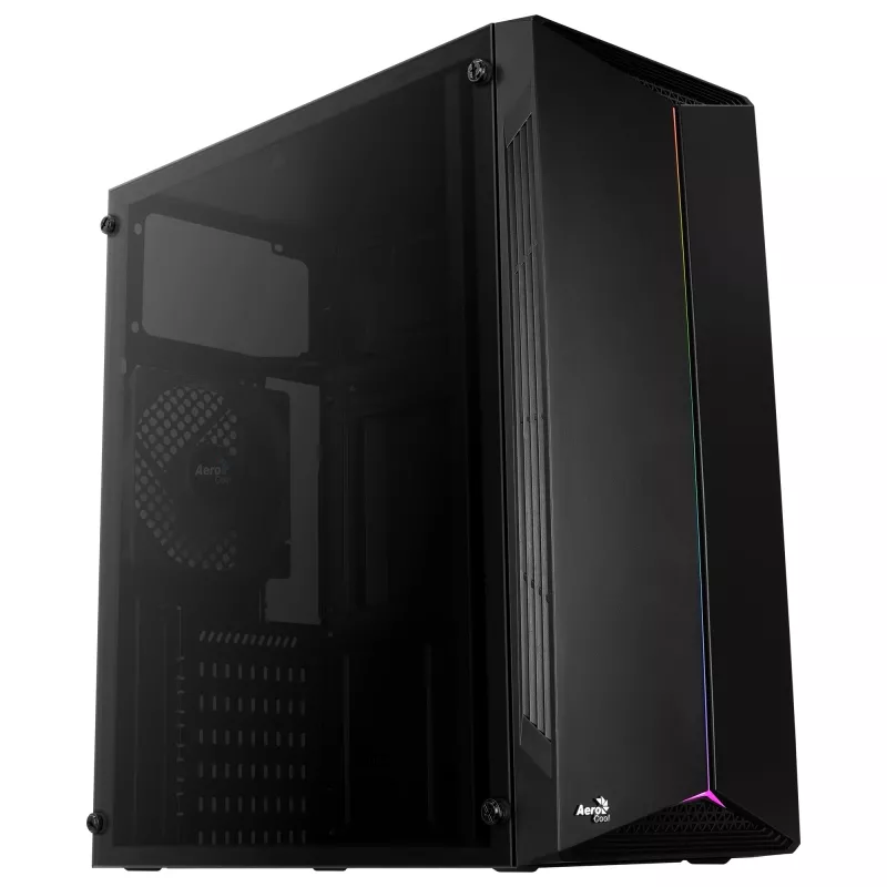 Aerocool Split midi tower zwart
