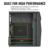 Aerocool PGS Raider Mini-G-BK-v3 pc-behuizing, zwart
