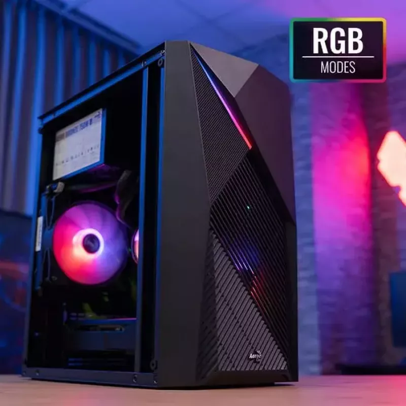 Aerocool PGS Raider Mini-G-BK-v3 pc-behuizing, zwart