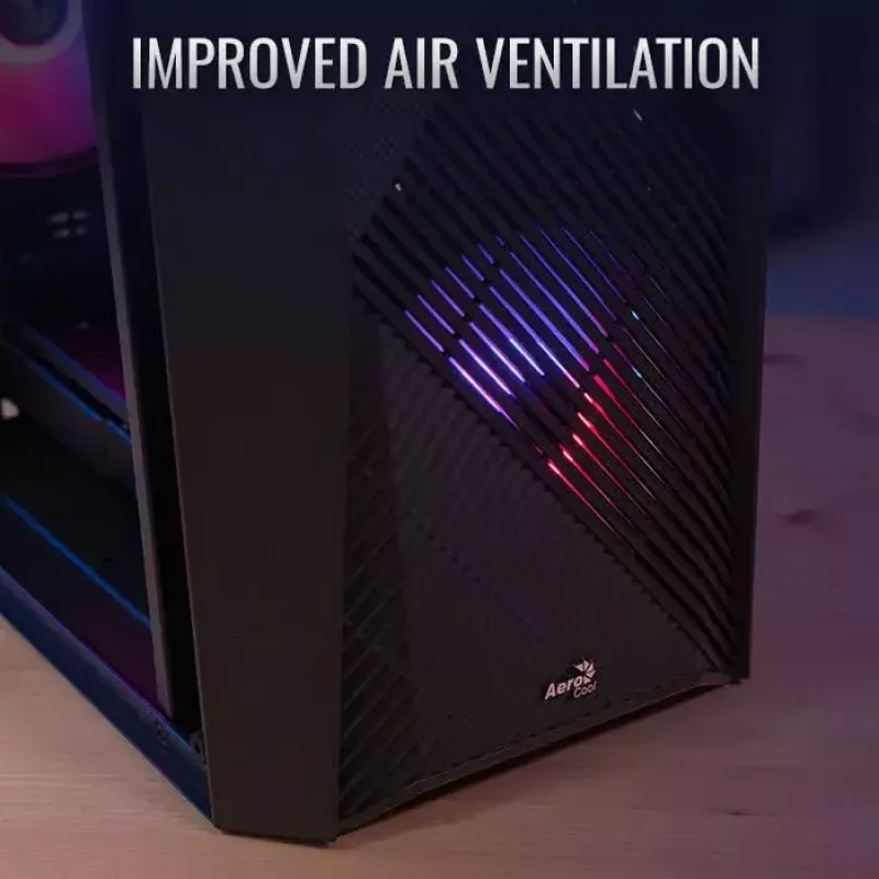 Aerocool PGS Raider Mini-G-BK-v3 pc-behuizing, zwart