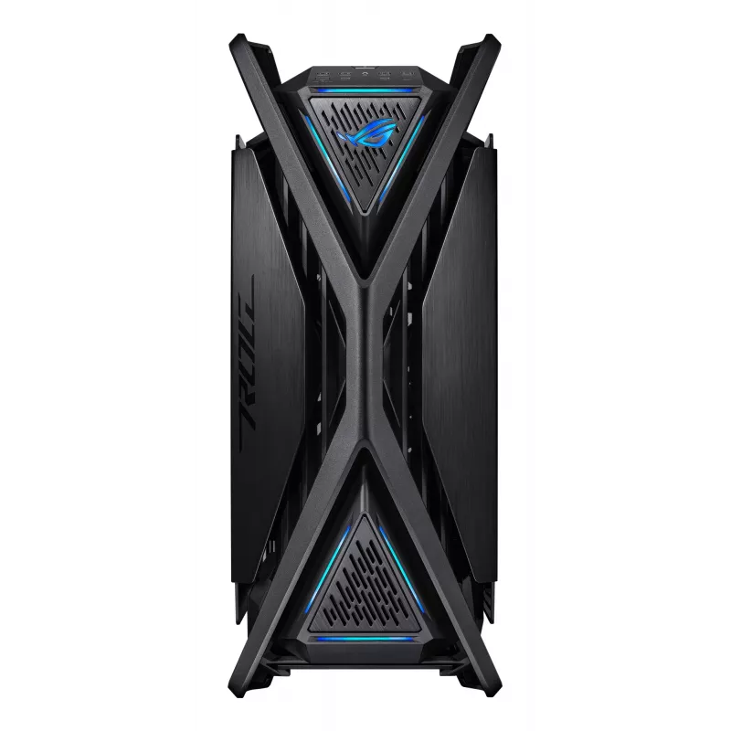 PC-behuizing ASUS ROG Hyperion GR701 BTF Edition tower — zwart, gehard glas, ondersteuning voor E-ATX/ATX/microATX, 46 cm GPU, 420 mm bovenste radiator