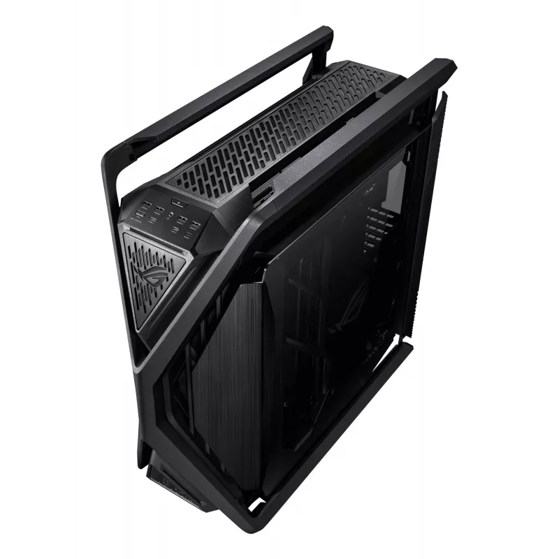 PC-behuizing ASUS ROG Hyperion GR701 BTF Edition tower — zwart, gehard glas, ondersteuning voor E-ATX/ATX/microATX, 46 cm GPU, 420 mm bovenste radiator