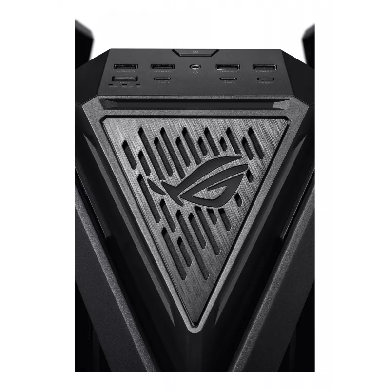 PC-behuizing ASUS ROG Hyperion GR701 BTF Edition tower — zwart, gehard glas, ondersteuning voor E-ATX/ATX/microATX, 46 cm GPU, 420 mm bovenste radiator
