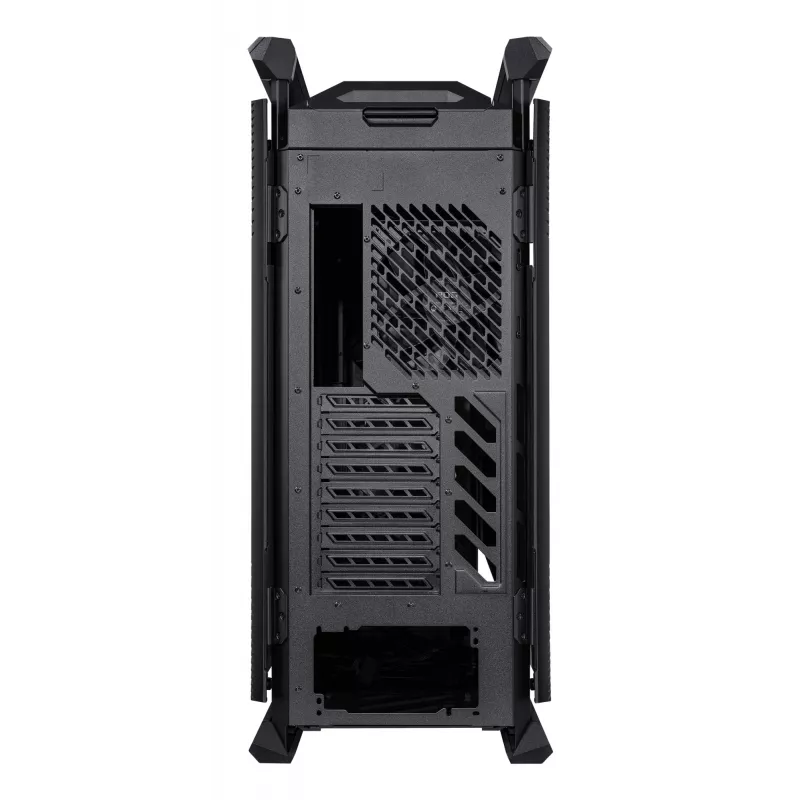PC-behuizing ASUS ROG Hyperion GR701 BTF Edition tower — zwart, gehard glas, ondersteuning voor E-ATX/ATX/microATX, 46 cm GPU, 420 mm bovenste radiator