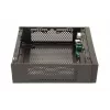 PC-behuizing CHIEFTEC IX-01B-OP Small Form Factor SFF Mini-ITX, 1×3,5-inch bay, staal, zwart