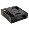 PC-behuizing CHIEFTEC IX-01B-OP Small Form Factor SFF Mini-ITX, 1×3,5-inch bay, staal, zwart