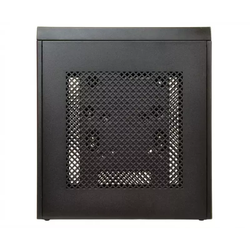 PC-behuizing CHIEFTEC IX-01B-OP Small Form Factor SFF Mini-ITX, 1×3,5-inch bay, staal, zwart