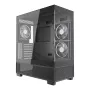 Computerbehuizing GEMBIRD Fornax X550, ATX, zwart