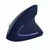 GEMBIRD optische muis MUS-ERGO-01 - ergonomisch, 6 knoppen, wiel, USB, zwart