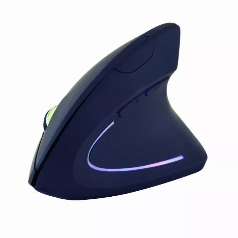 GEMBIRD optische muis MUS-ERGO-01 - ergonomisch, 6 knoppen, wiel, USB, zwart