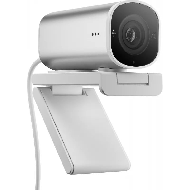 HP 960 4K streaming-webcam, 8 MP, 3840 x 2160 pixels, 4K Ultra HD, 30 fps, 5x, thuis