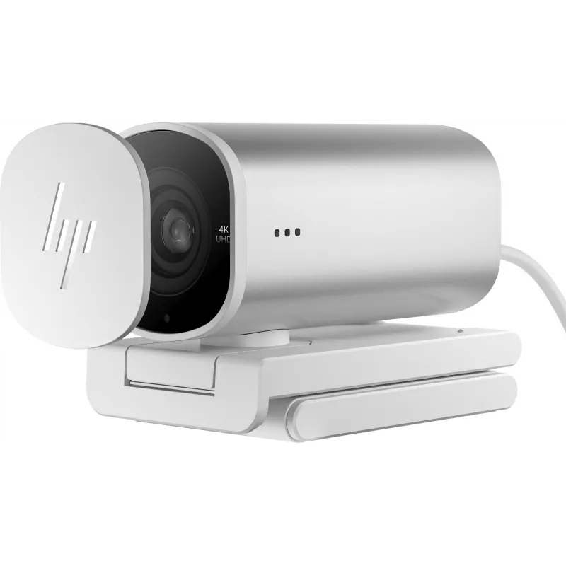 HP 960 4K streaming-webcam, 8 MP, 3840 x 2160 pixels, 4K Ultra HD, 30 fps, 5x, thuis