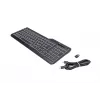 HP 400 verlicht bekabeld toetsenbord, volledig formaat (100%), kabel, USB, mechanisch, QWERTY, zwart