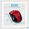 HP draadloze muis 220 (Sunset Red)