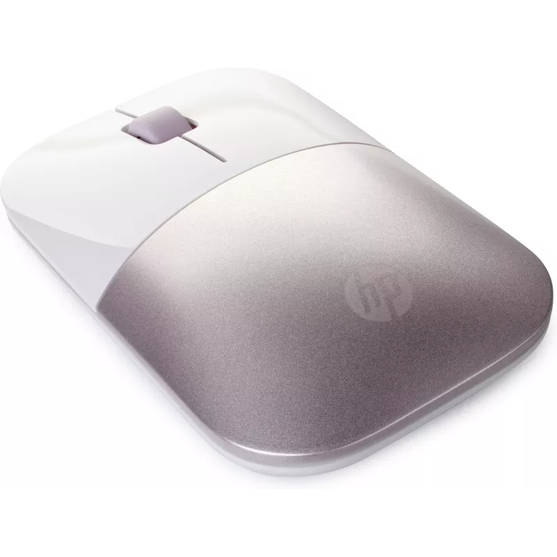 HP draadloze muis Z3700 – wit/roze, voor beide handen, RF draadloos, 1200 dpi, roze, wit