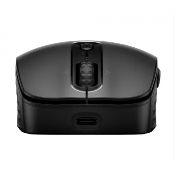 HP 690 oplaadbare draadloze muis, voor beide handen, Bluetooth, 4000 DPI, zwart