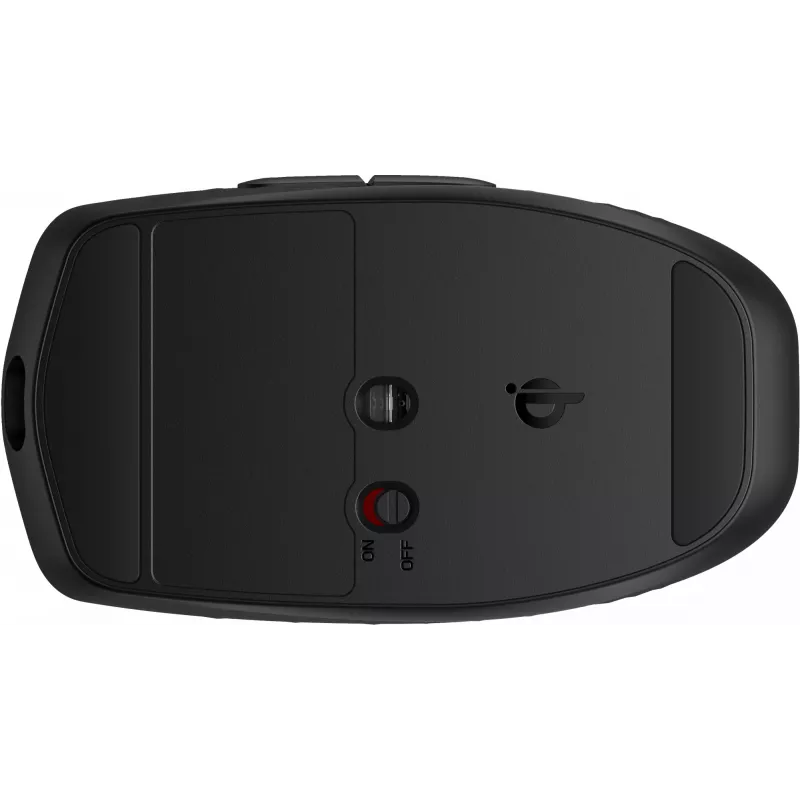 HP 690 oplaadbare draadloze muis, voor beide handen, Bluetooth, 4000 DPI, zwart