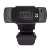 Manhattan USB-webcam, twee megapixel (actieprijs), 1080p Full HD, USB-A, ingebouwde microfoon, verstelbare clipbasis, 30 beelden per seconde, zwart, drie jaar garantie, doos