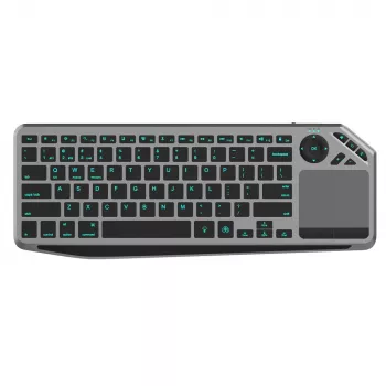 Techly ICTB9801TB toetsenbord universeel RF draadloos + Bluetooth QWERTY US English zwart
