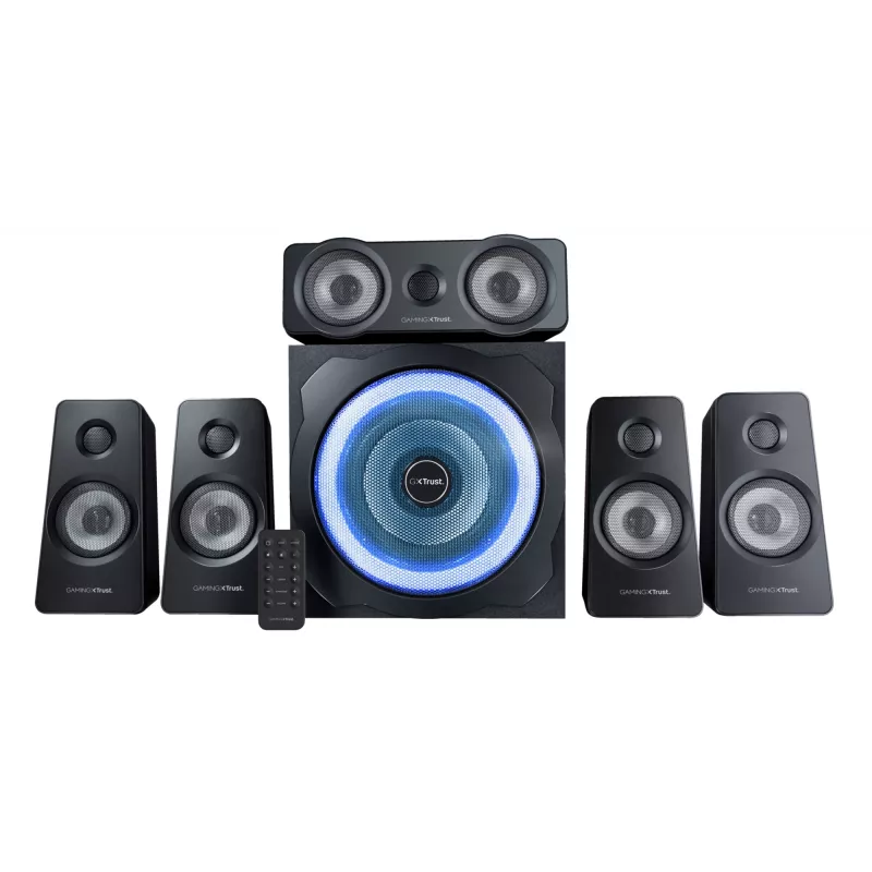 Trust GXT 658 Tytan 5.1 luidsprekerset 90 W universeel zwart 5.1 kanalen