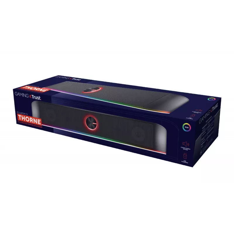 Trust GXT 619 Thorne zwart 2.0 kanalen 6 W