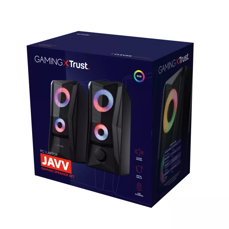 Trust GXT 606 JAVV zwart bedraad 12 W