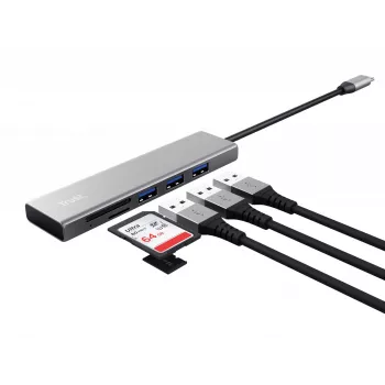 Trust Halyx USB 3.2 Gen 1 (3.1 Gen 1) Type-C 104 Mbit/s aluminium