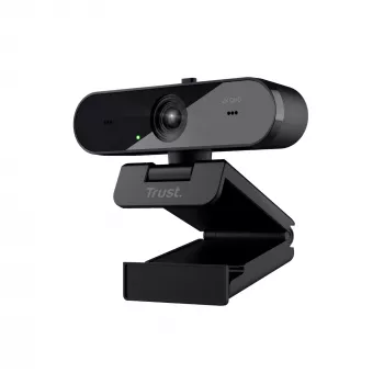 Trust Taxon webcam 2560 x 1440 pixel USB 2.0 zwart