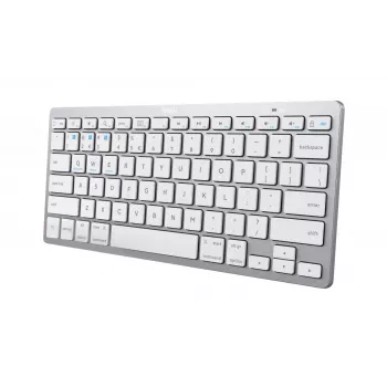 Trust 24651 draadloos QWERTY US English toetsenbord, zilver
