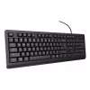 Trust 24639 toetsenbord office USB US-Engels zwart