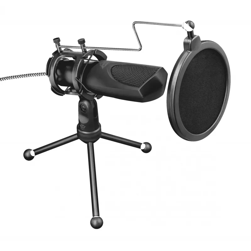 Trust GXT 232 Mantis zwart pc-microfoon
