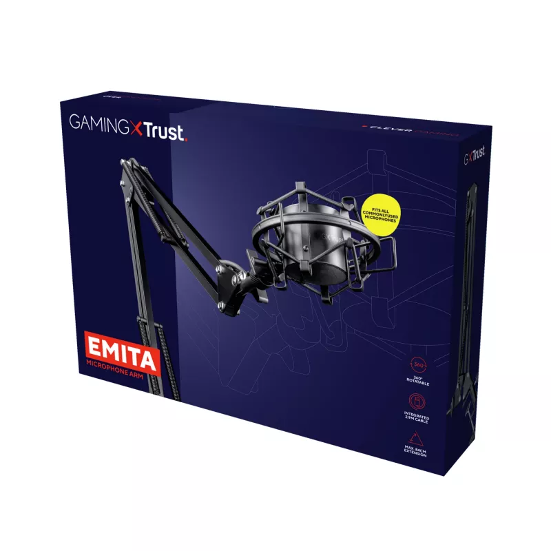 Trust GXT 253 Emita broadcast-microfoonstatief