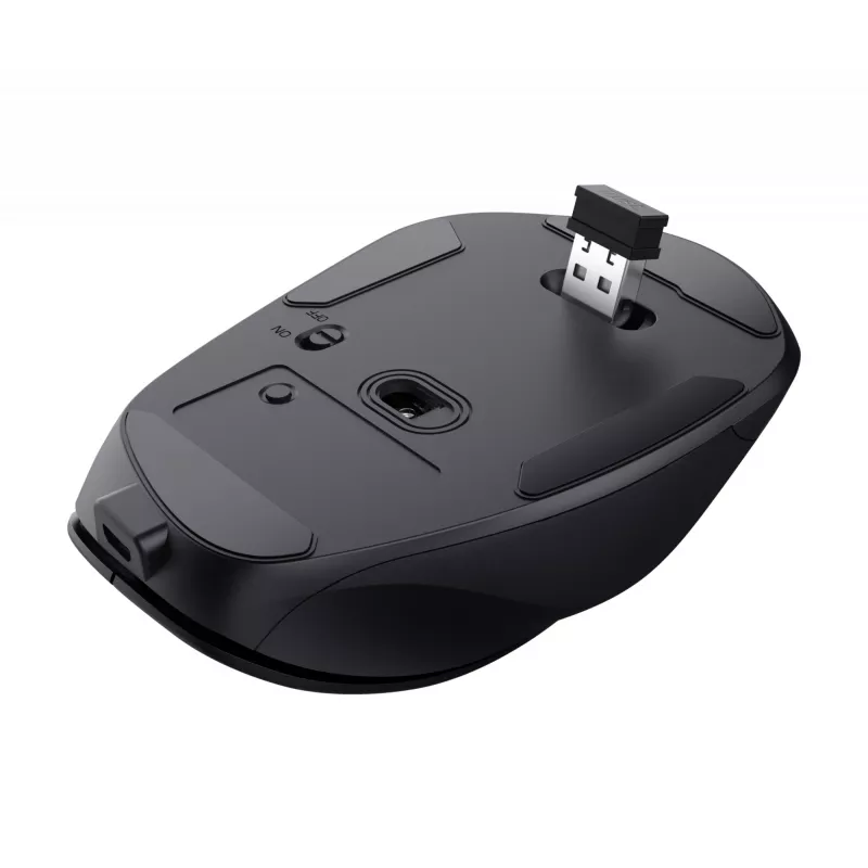 Trust Fyda draadloze RF draadloos + USB Type-A muis