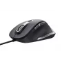Trust Fyda bedrade muis, rechtshandig, optisch, USB Type-A, 5000 dpi, zwart