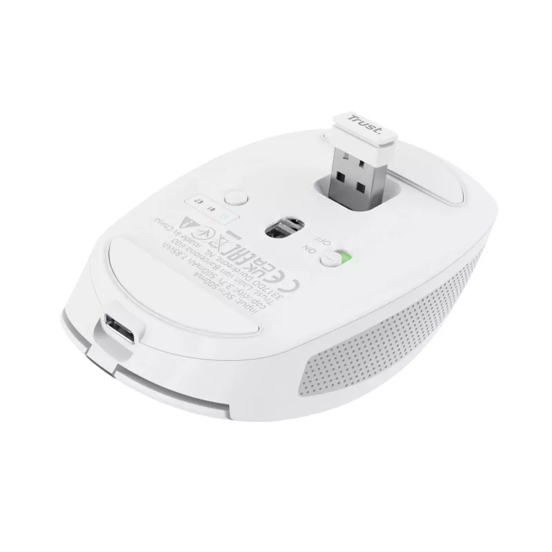 Trust Ozaa muis kantoor rechtshandig RF draadloos + Bluetooth optisch 3200 DPI
