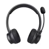 Trust Ayda Headset bedraad & draadloos Hoofdband Oproepen/Muziek USB-C Bluetooth zwart