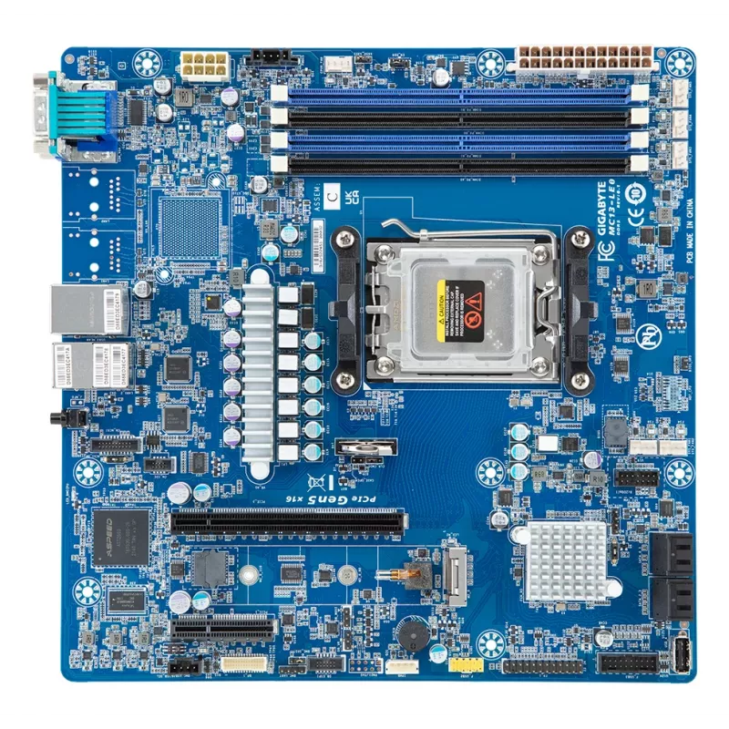 Moederbord GIGABYTE MC13-LE0 AMD B650 Socket AM5 micro ATX, 4× DDR5, M.2, SATA III, RAID 0/1/10